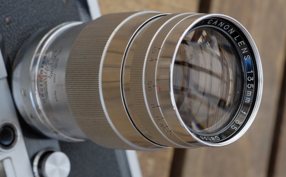 Canon Rangefinder Lens
          135mm 1:3.5