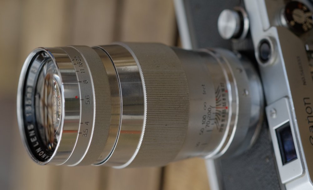 Canon Rangefinder Lens 135mm 1:3.5