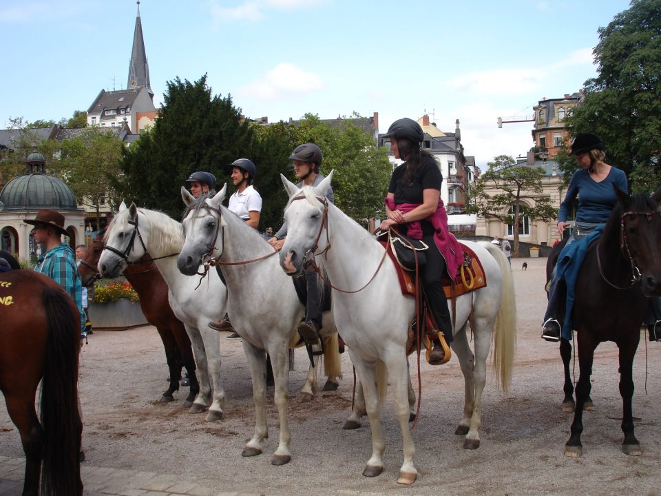 Reiter-Demo am 1.9.2012